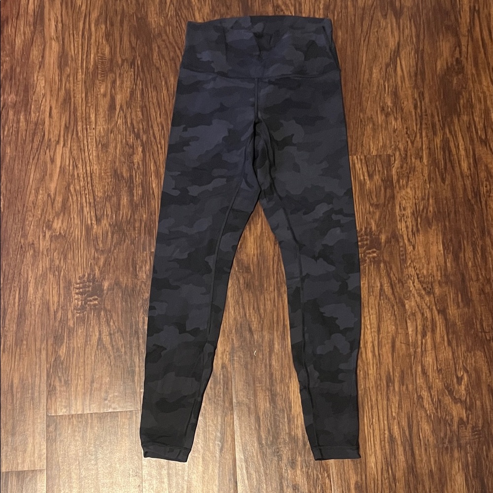 lululemon athletica Black Camouflage Leggings